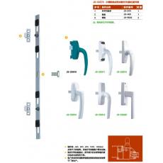 JS-SG8026帶鎖塑鋼執(zhí)手 門(mén)窗五金 門(mén)窗配件