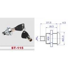 ST-115 險(xiǎn)箱鎖、防盜鎖、通道鎖