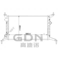 GDN.6.FT.049M-23 菲亞特 鋁質(zhì)散熱器