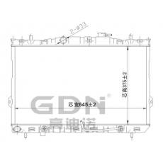 GDN.6.HY.012A-23 現(xiàn)代 鋁質(zhì)散熱器