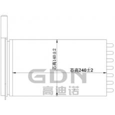 GDN.7.FD.002H-40福特 暖風(fēng)機水箱